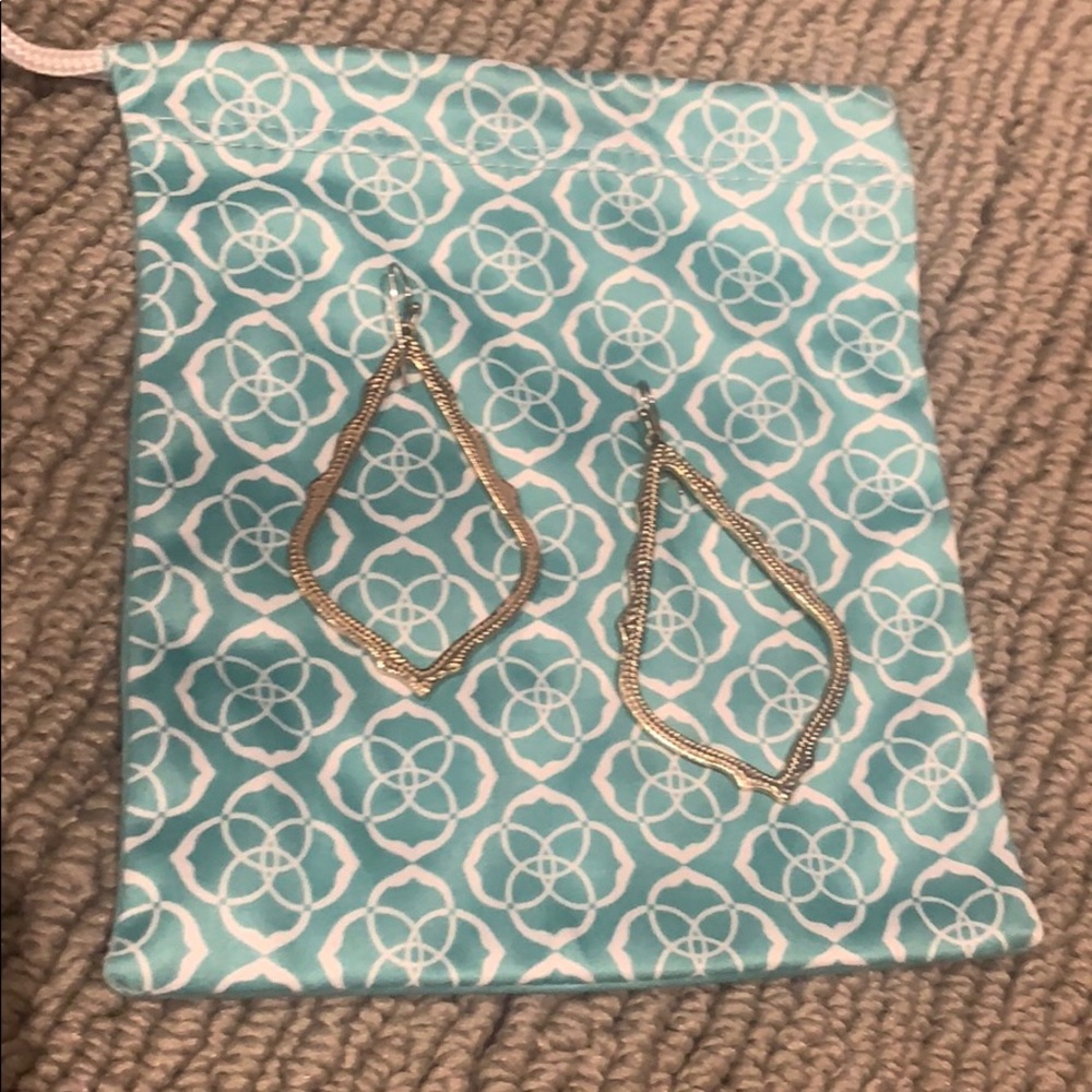 Gold Kendra Scott earrings